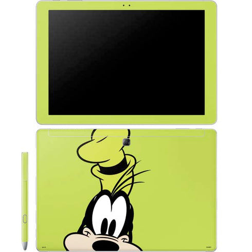 Disney Friends Goofy Up Close Galaxy Book 12in Skin